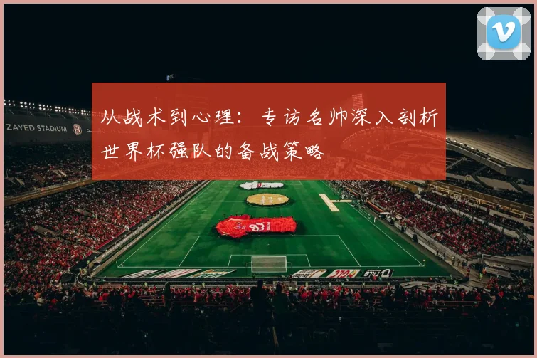 从战术到心理：专访名帅深入剖析世界杯强队的备战策略