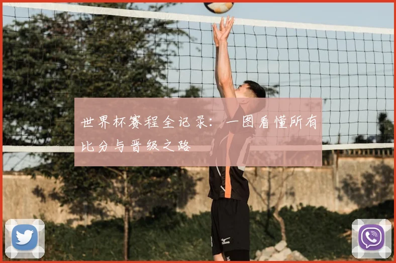 世界杯赛程全记录:一图看懂所有比分与晋级之路